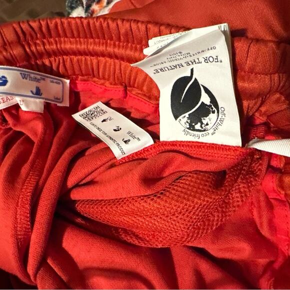 OFF-WHITE™ Brick Red Shorts M - Picture 16 of 16